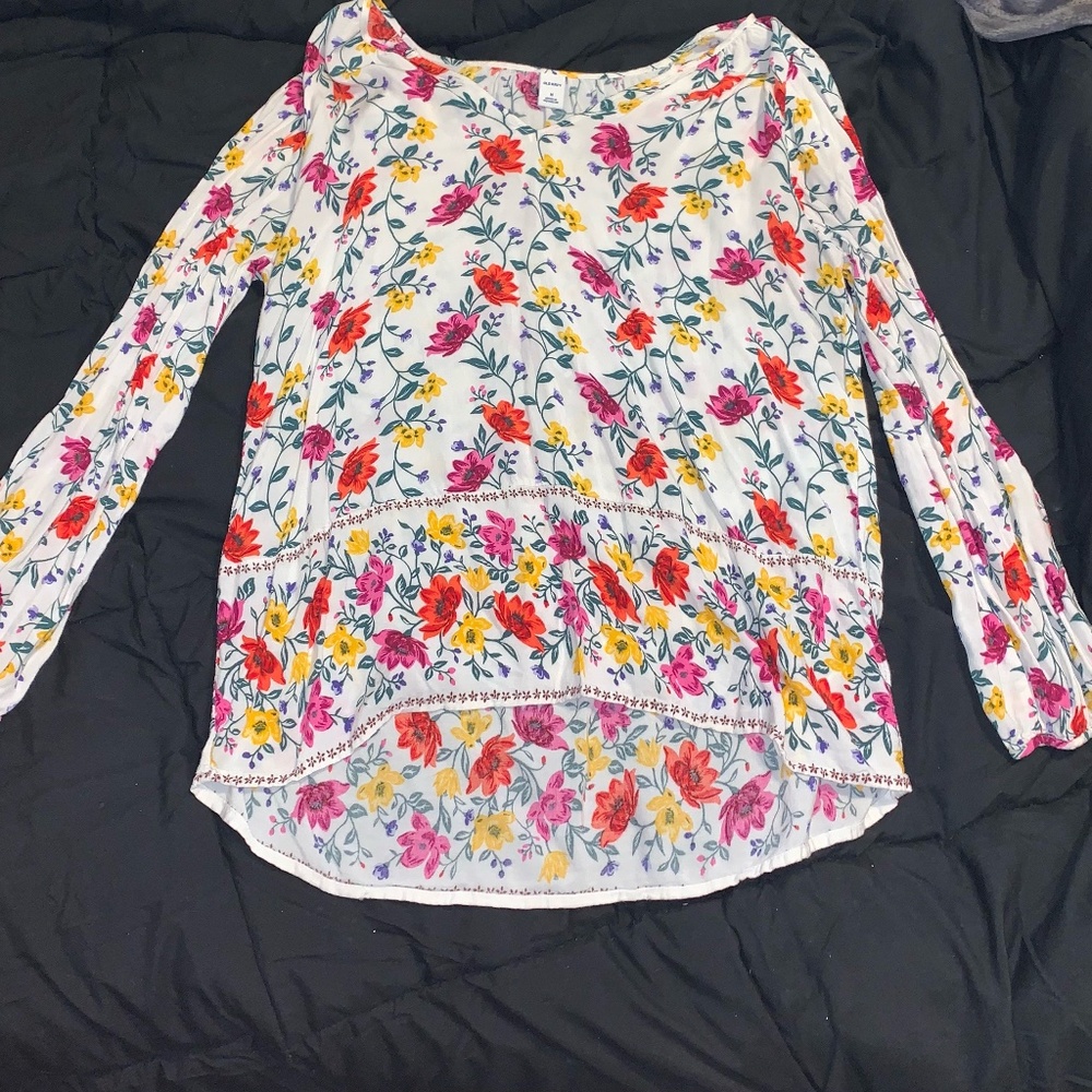 Floral Long Sleeve Blouse